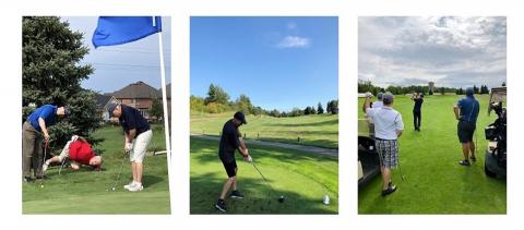 Golf triple pics
