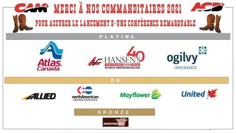 Merci a nos commanditaires