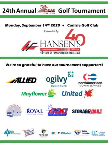 Thank You Golf Sponsors