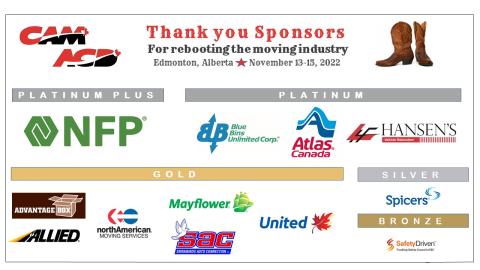 2022 Conference Sponsors EN