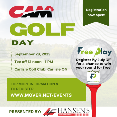 CAM 2025 Golf - Free Play