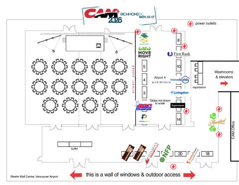 CAM 2026 Floor Plan